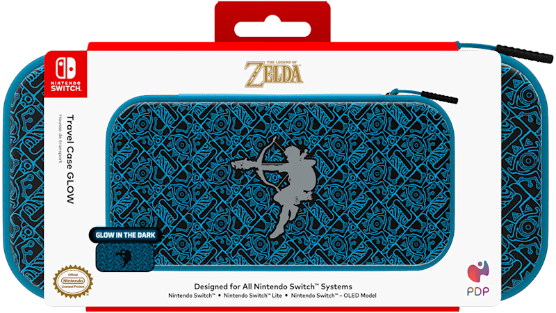Nintendo switch travel case zelda deals